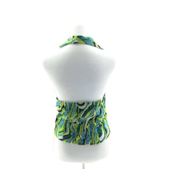 RoomMates MultiColor Sleeveless Halter Top - Women's Size Medium - Summer Chic - Picture 3 of 4